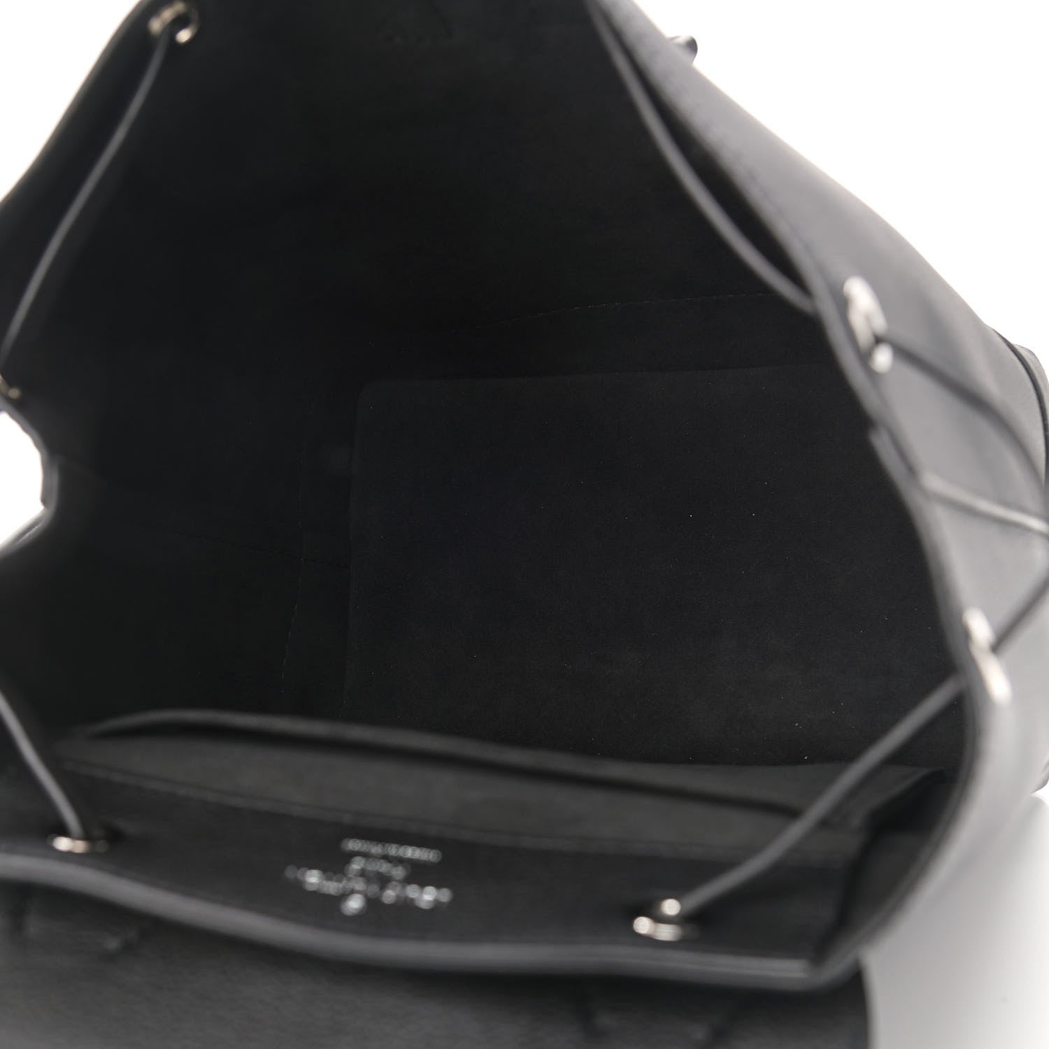 Louis Vuitton Calfskin Lockme Backpack Black 5 of 10