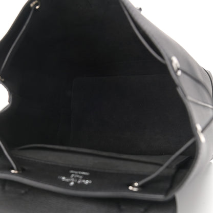 Louis Vuitton Calfskin Lockme Backpack Black 5 of 10