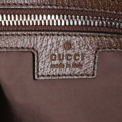 Gucci Tender GG Supreme Monogram Textured Dollar Calfskin Web Tote Beige Ebony New Acero 6 of 10