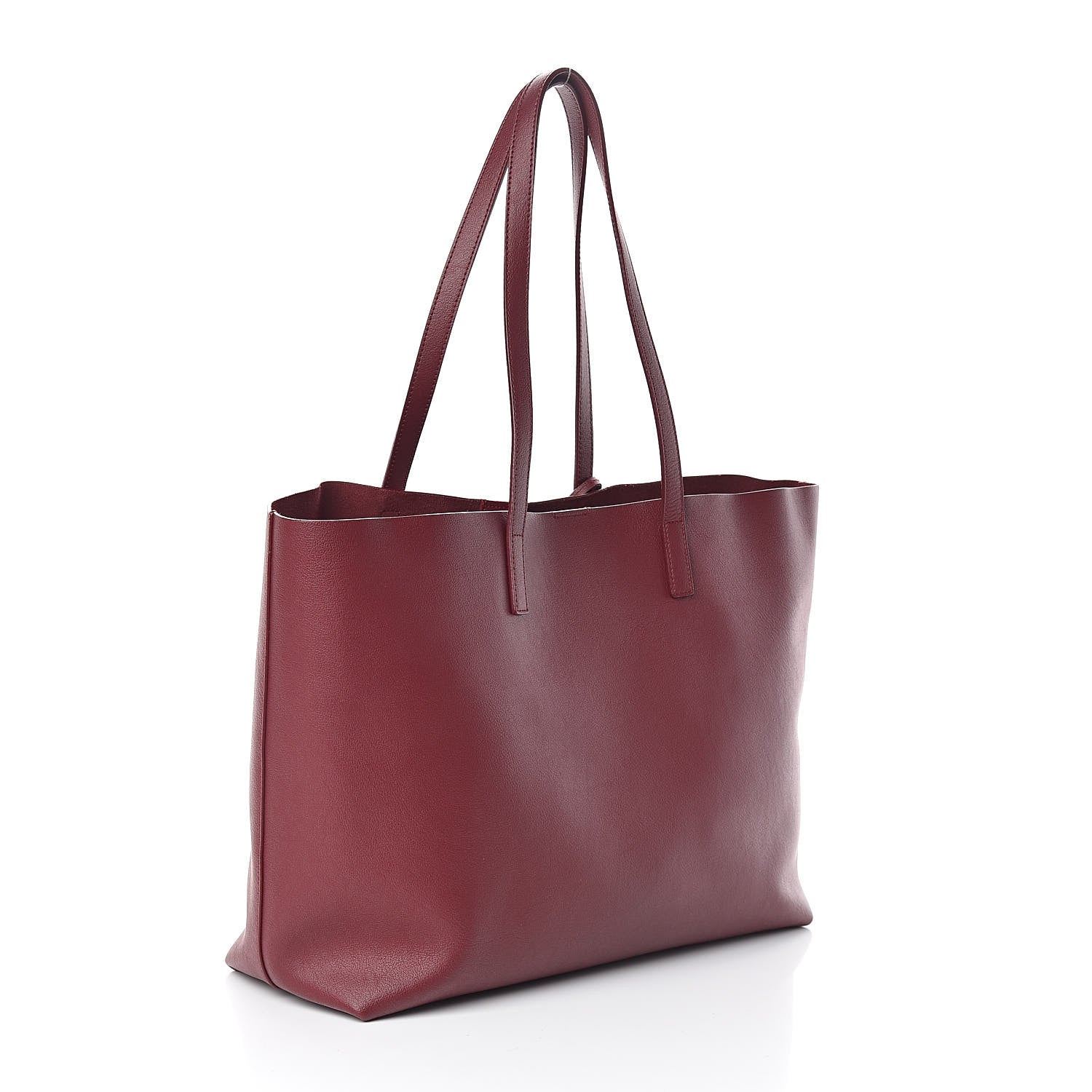 Saint Laurent Calfskin Large Shopping Tote Palissandre 3 of 9