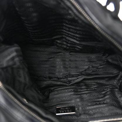 Prada Nylon Pocket Bowler Black 5 of 11
