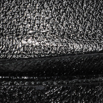 Gucci Monogram Ladies Web Continental Wallet Black 6 of 7