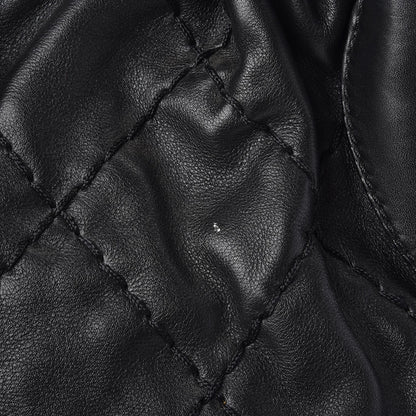 Chanel Calfskin Stitched Expandable Frame Bag Black 8 of 8
