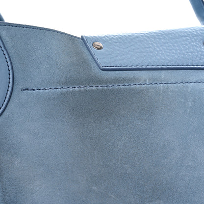 Celine Suede Supple Grained Calfskin Medium Big Bag Slate Blue 14 of 22