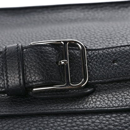 Hermes Taurillon Clemence Steve Caporal Messenger Black 16 of 16