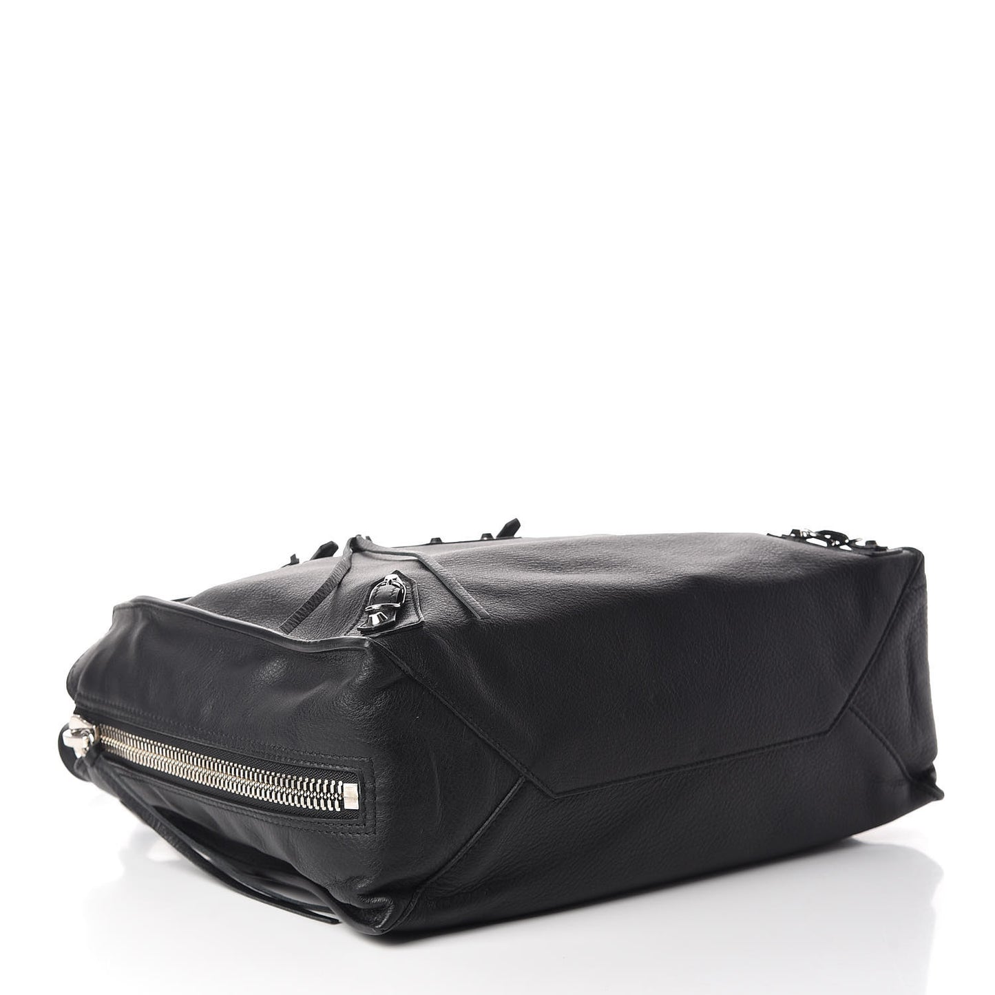 Veau Papier B4 Zip Around Tote Black