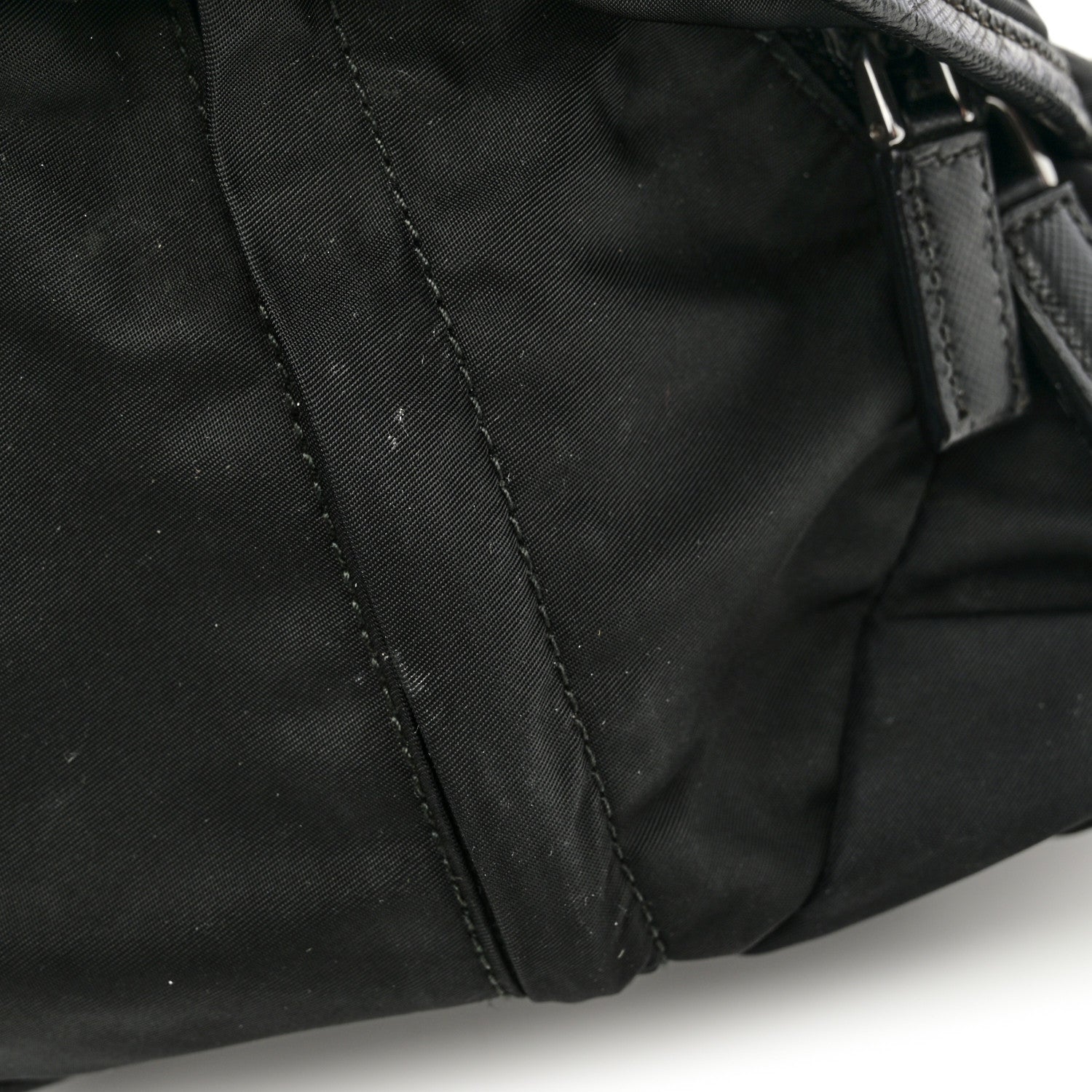 Prada Nylon Tessuto Montagna Messenger Bag Black 12 of 13