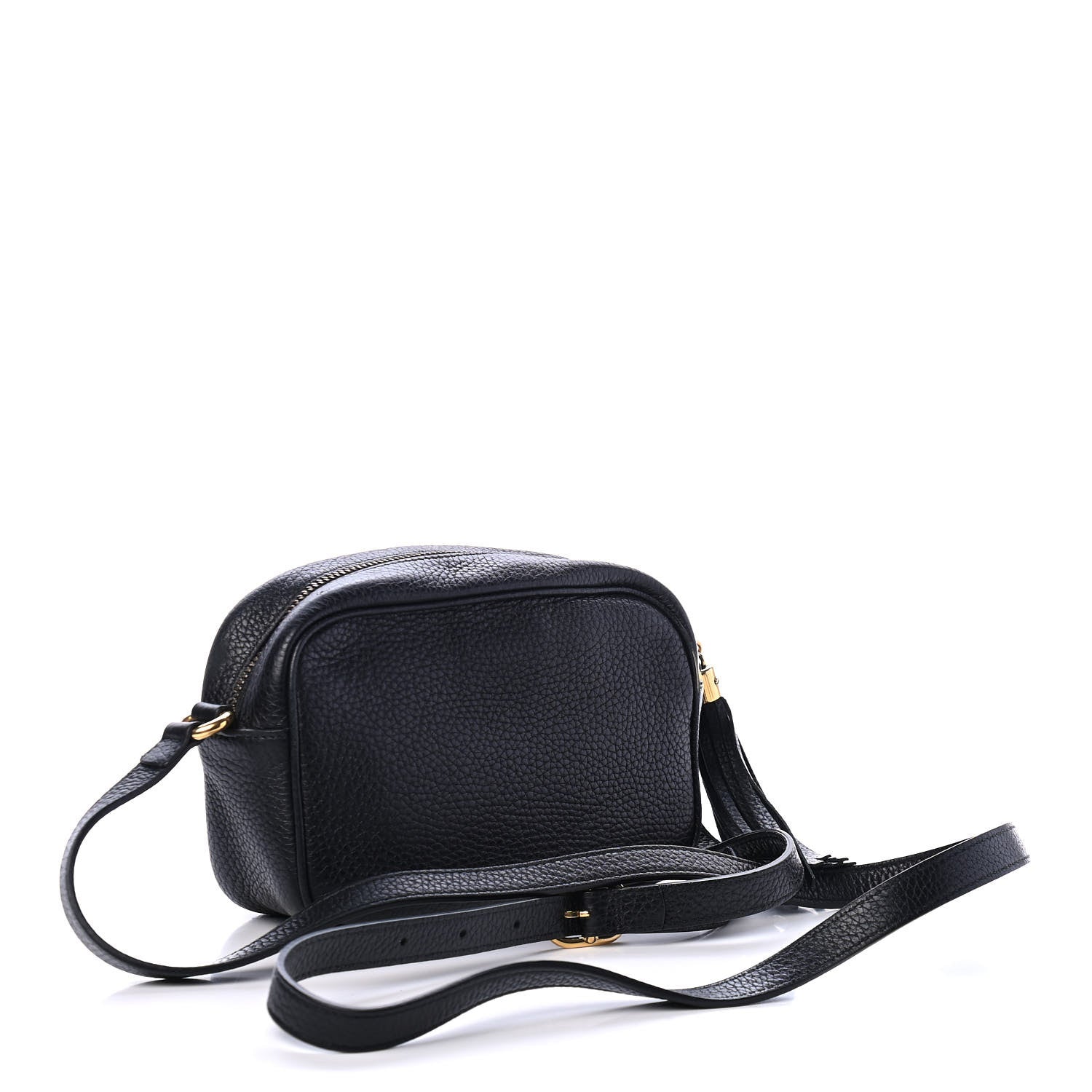 Gucci Pebbled Calfskin Mini Soho Disco Bag Black 2 of 4