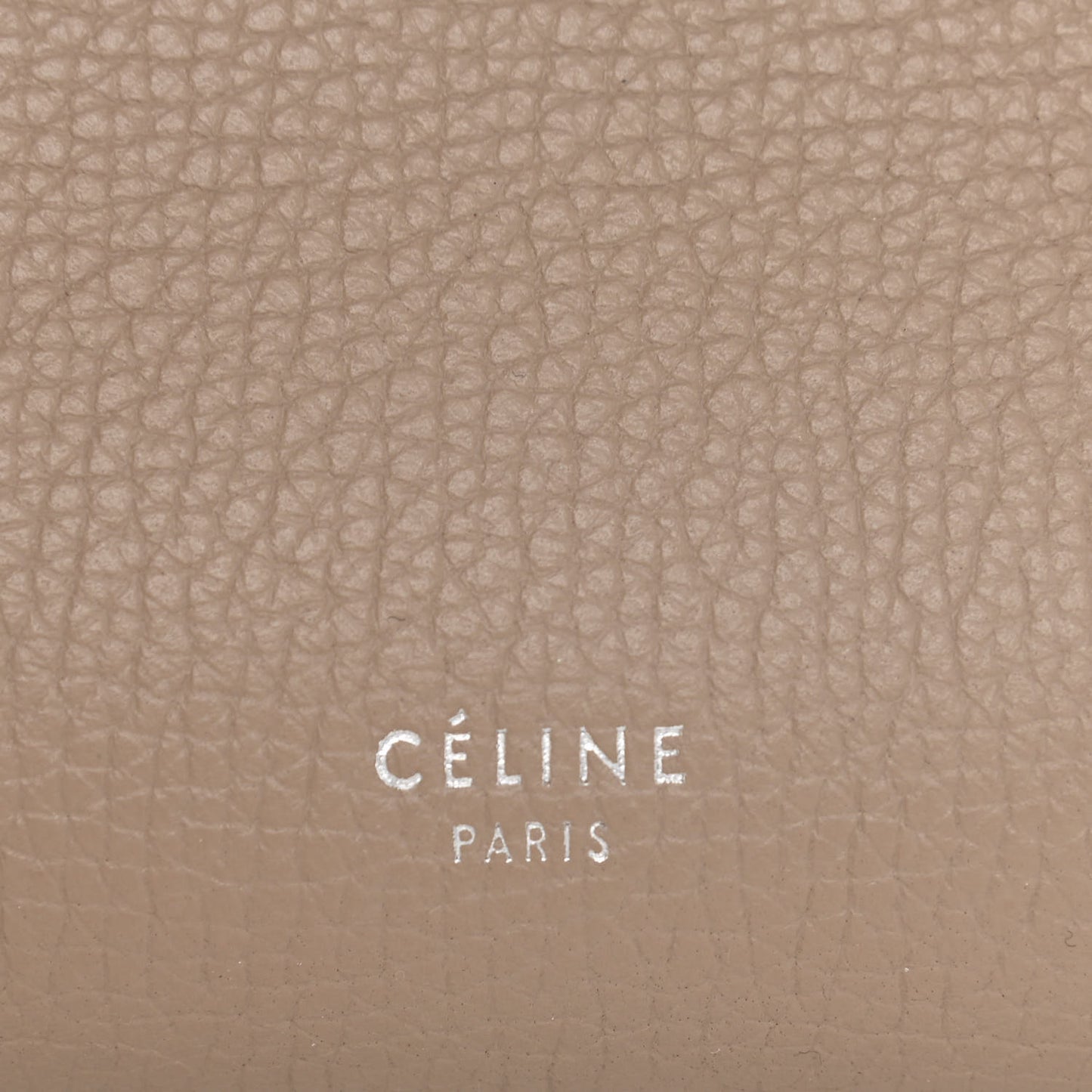 Supple Grained Calfskin Small Big Bag Light Taupe