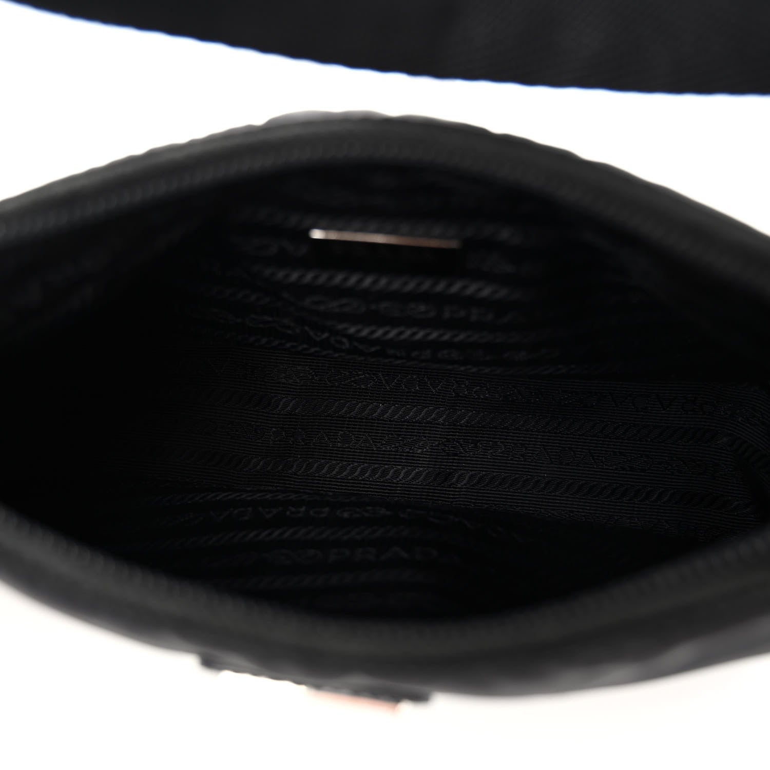 Prada Tessuto Nylon Mini Re-Edition 2000 Bag Black 5 of 9