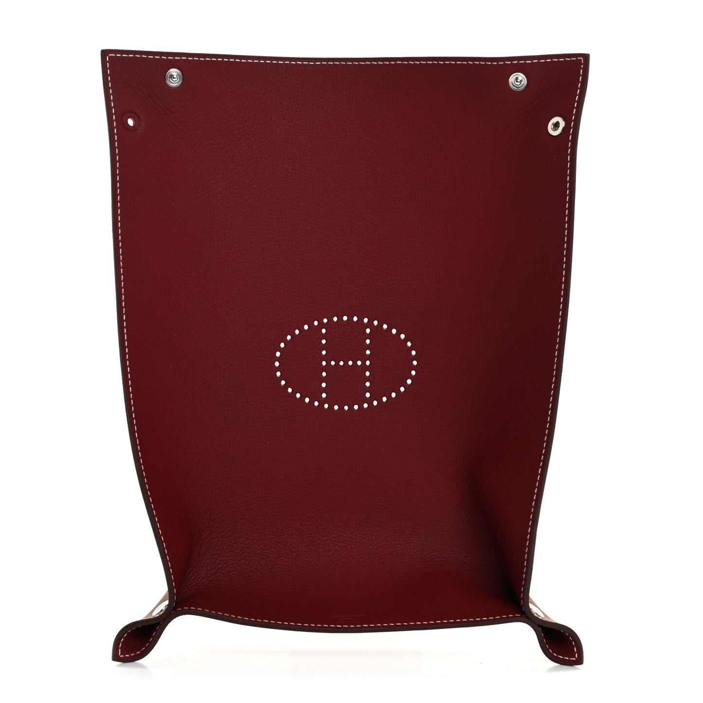 Taurillon Clemence Mises et Relances Change Tray Rouge H Fauve