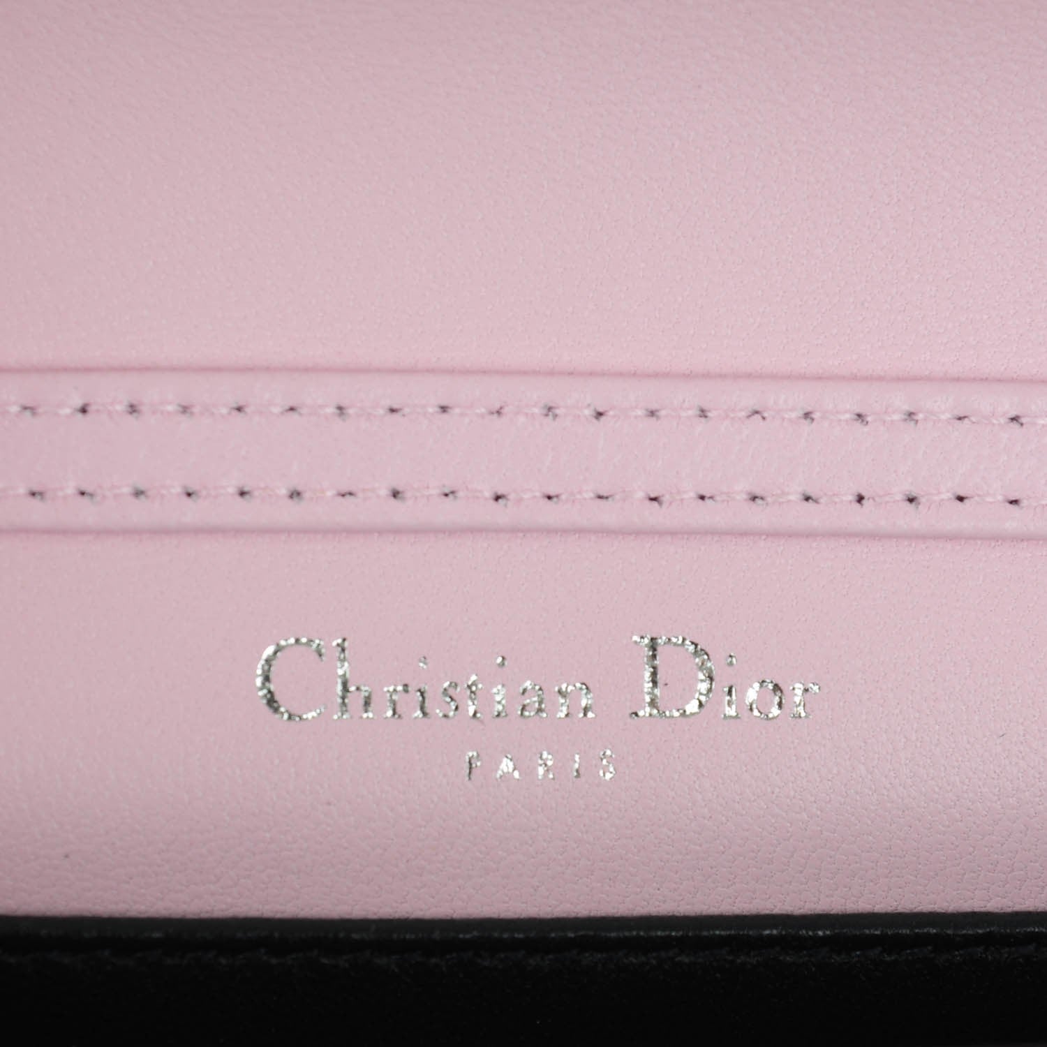 Christian Dior Patent Micro-Cannage Baby Diorama Flap Bag Pale Pink 6 of 6