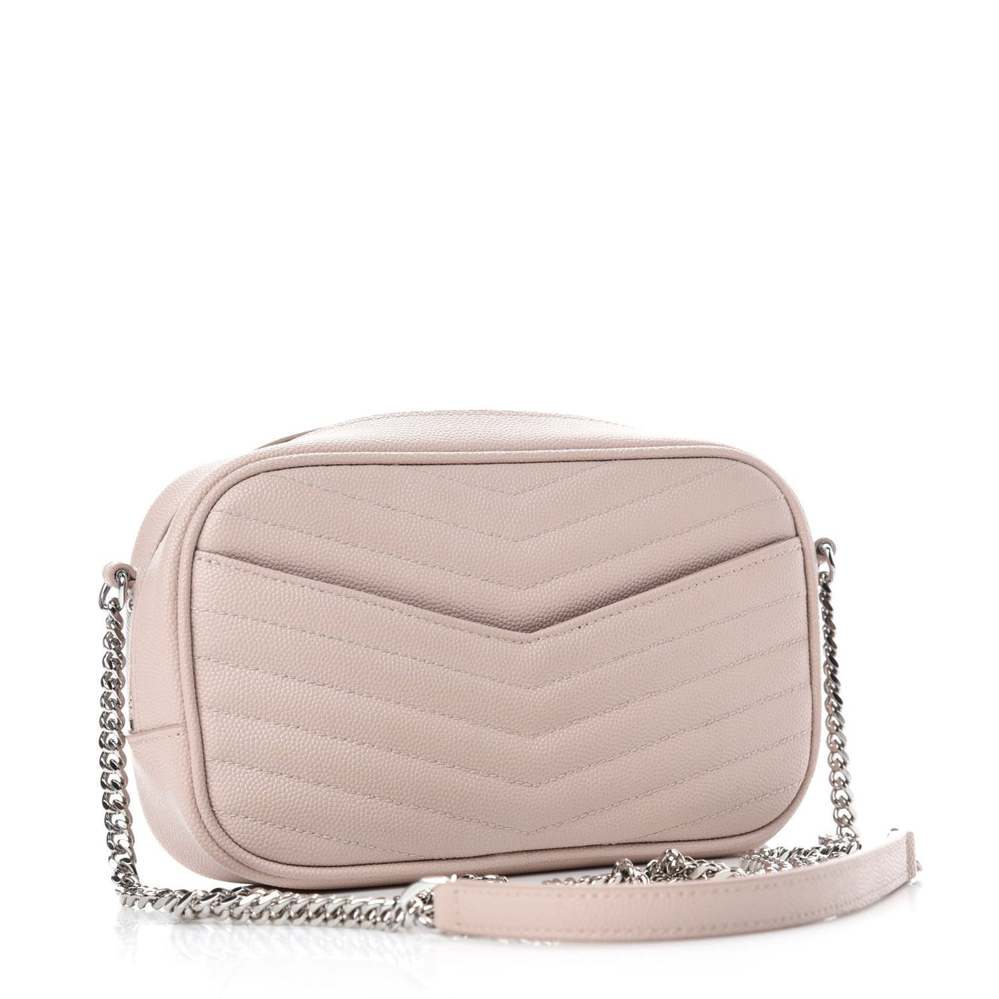 Grain De Poudre Matelasse Monogram Mini Lou Camera Bag Marble Pink