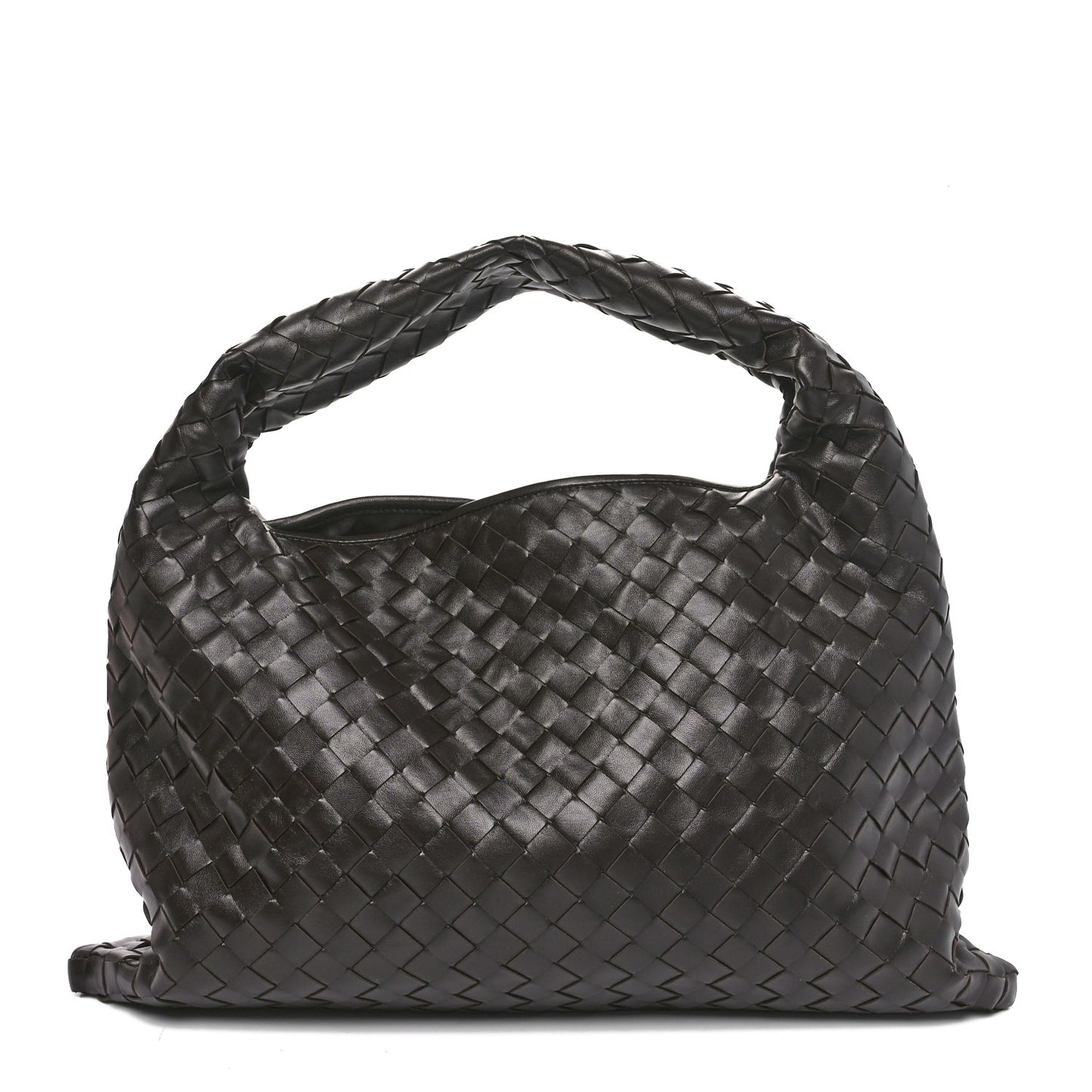 Calfskin Intrecciato Small Hop Fondant