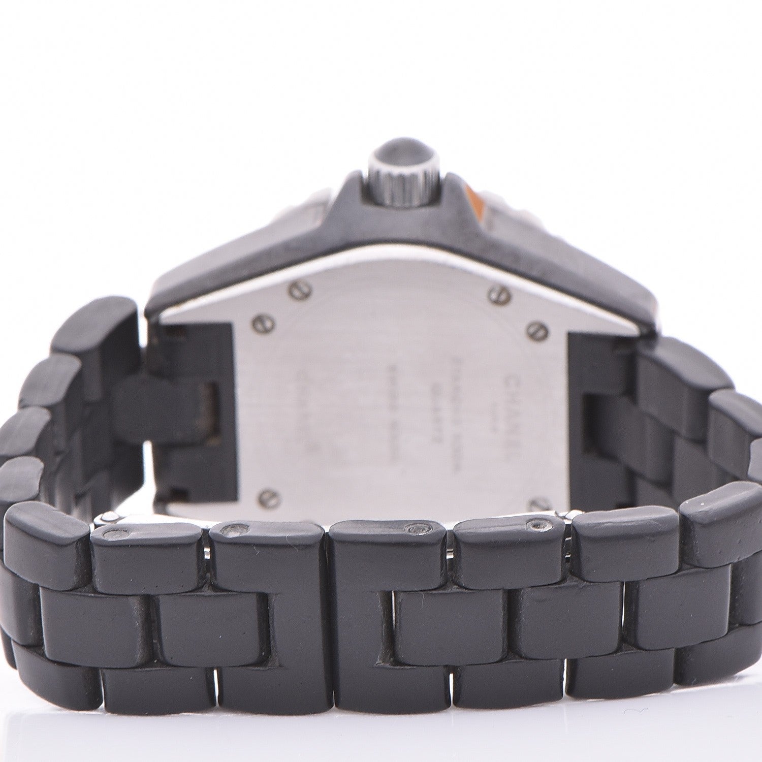 Chanel Stainless Steel Ceramic 33mm J12 Quartz Watch Black 4 of 6
