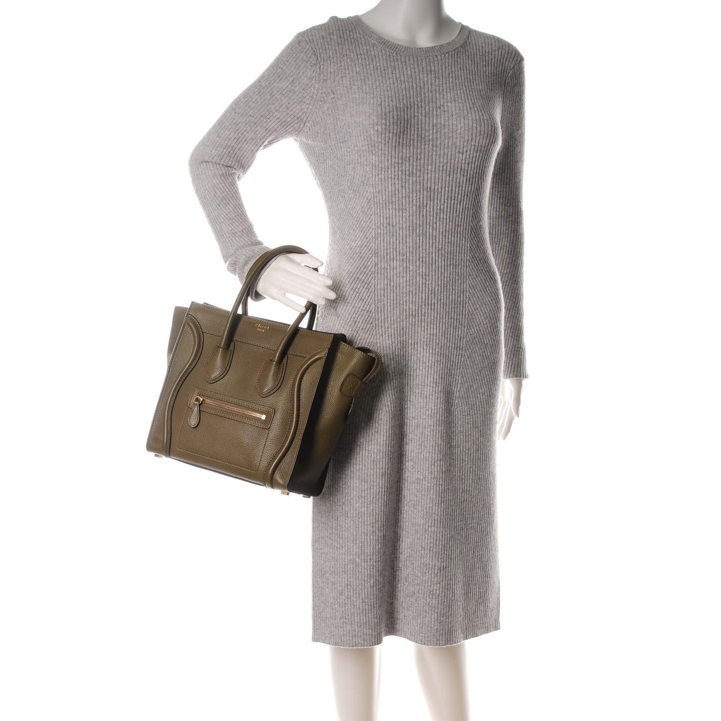 Drummed Calfskin Micro Luggage Jungle