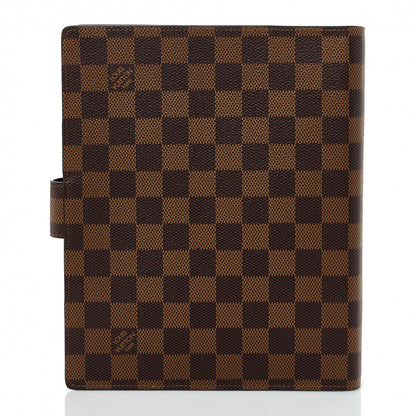 Louis Vuitton Damier Ebene Large Ring Agenda Cover 3 of 11