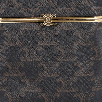Celine Calfskin Triomphe Cube Frame Bag 7 of 9
