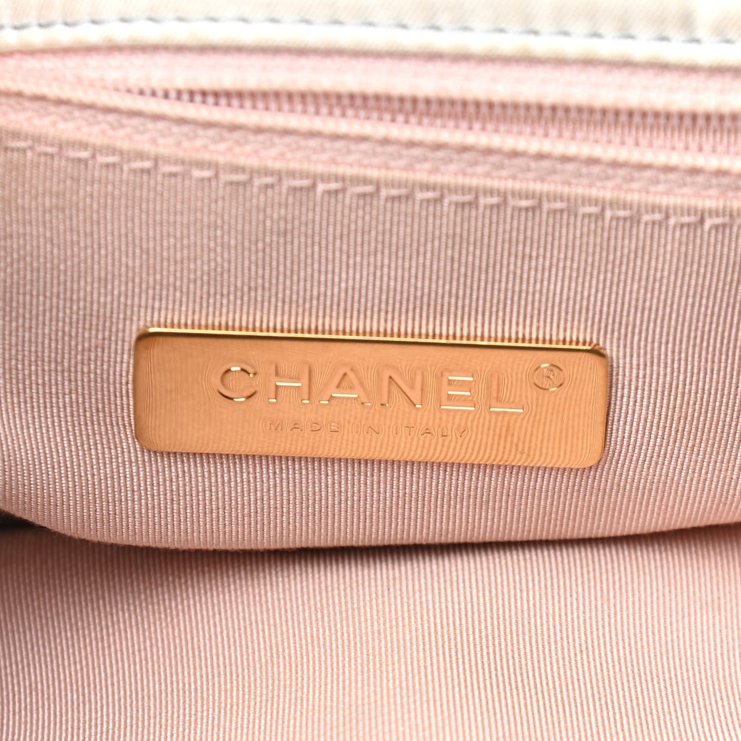 Chanel Silk Maxi Scarf Chanel 19 Flap Black Blue White 6 of 13