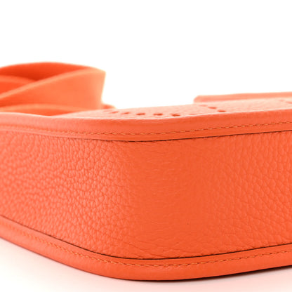 Hermes Taurillon Clemence Evelyne TPM Orange Minium 9 of 11