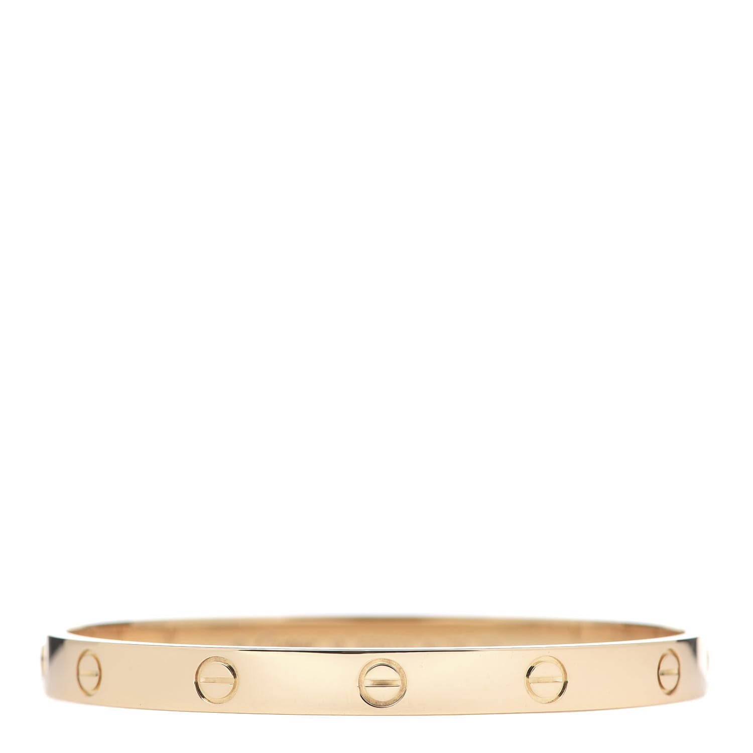 Cartier 18K Yellow Gold LOVE Bracelet 18 1 of 7