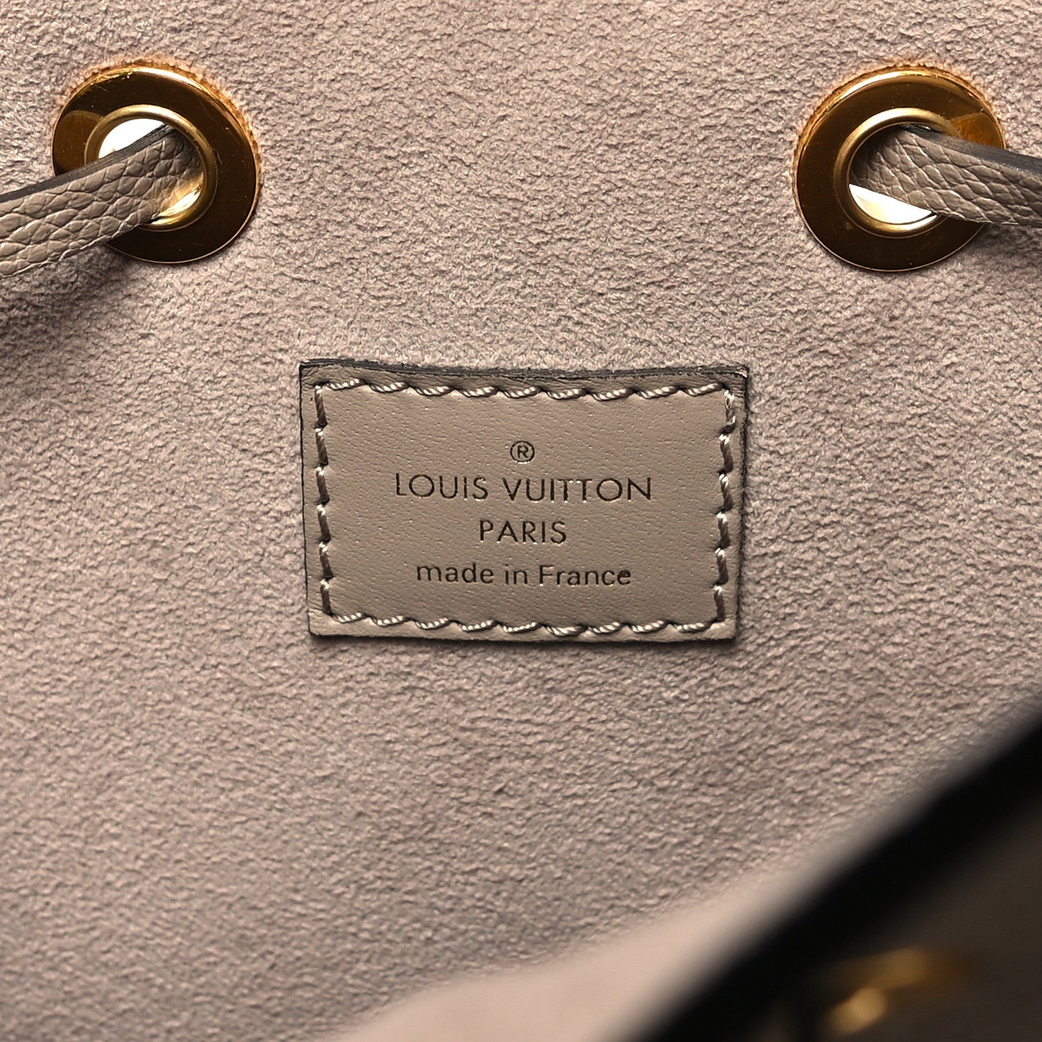 Louis Vuitton Empreinte Monogram Giant Neonoe MM Tourterelle Creme 8 of 12