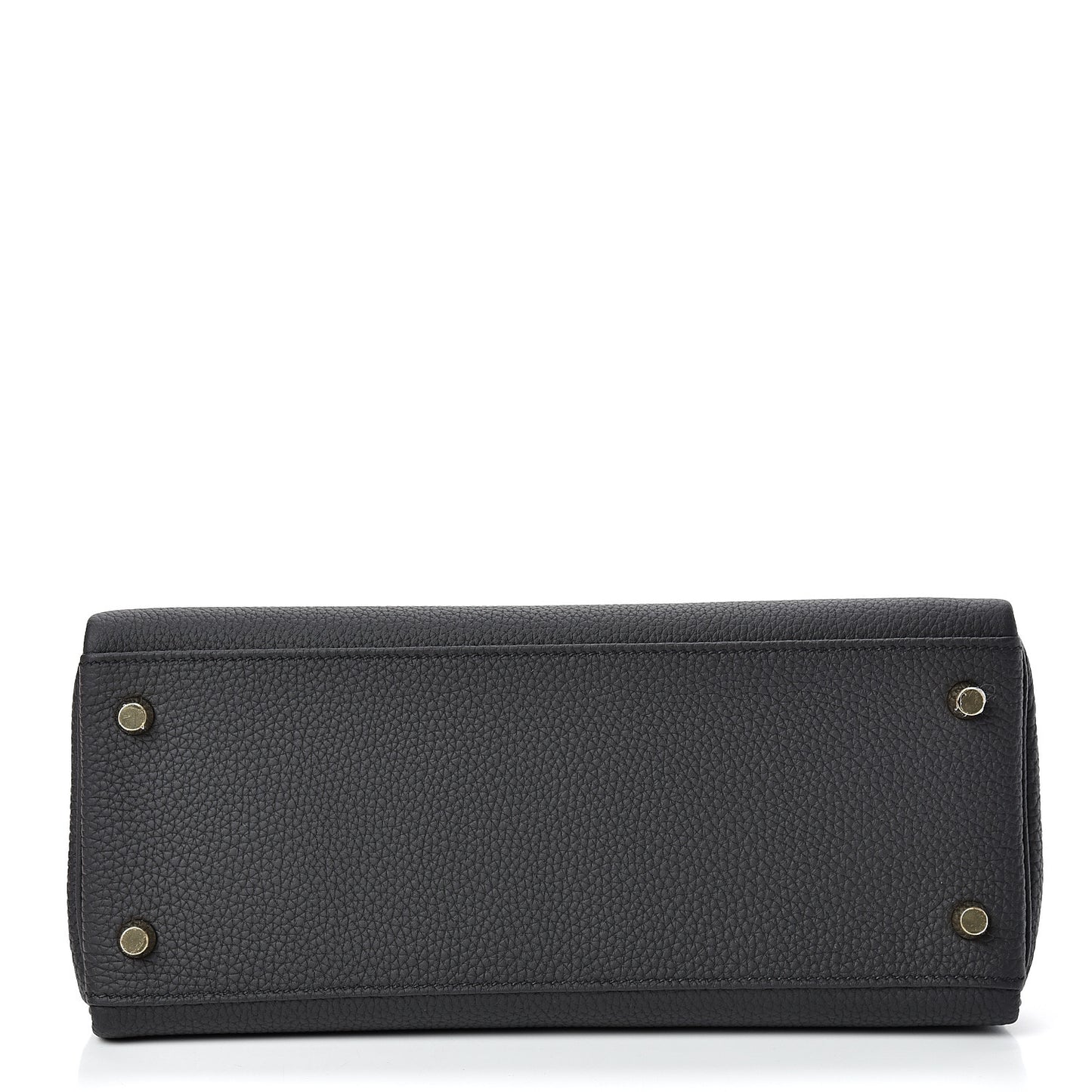 Togo Matte Alligator Kelly Retourne Touch 28 Black
