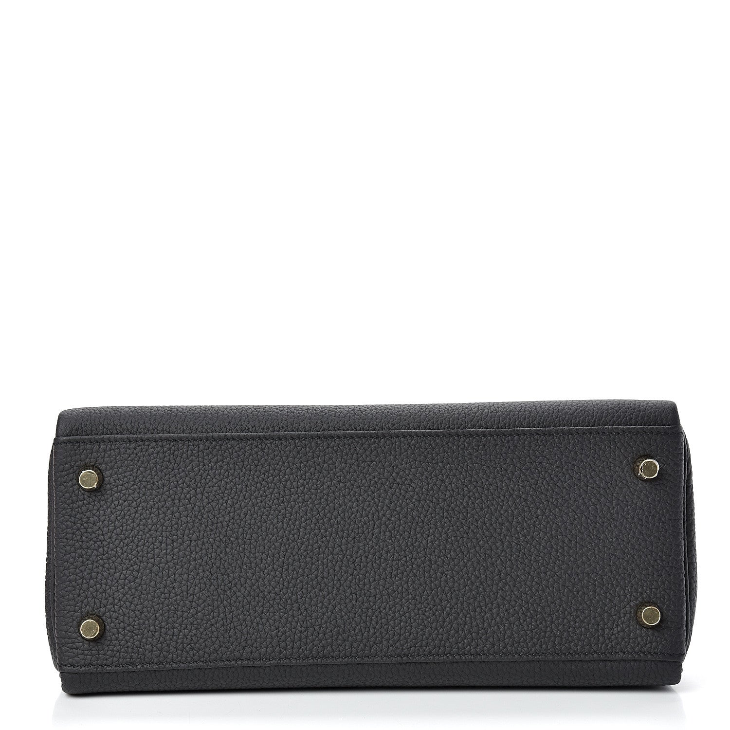 Hermes Togo Matte Alligator Kelly Retourne Touch 28 Black 5 of 39