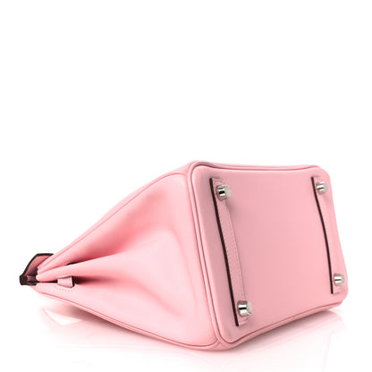 Hermes Swift Birkin 25 Rose Sakura 4 of 13