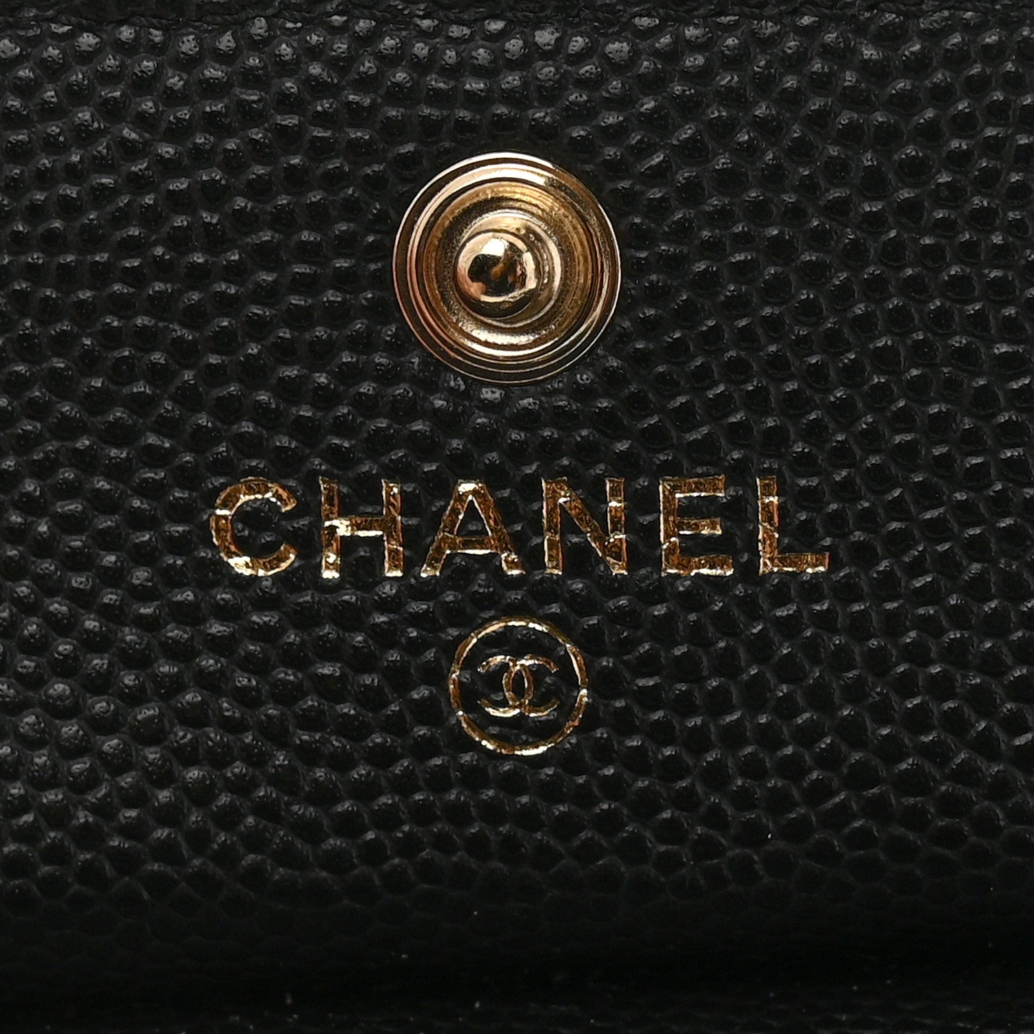 Chanel Caviar Quilted Luggage Tag Black 3 of 6