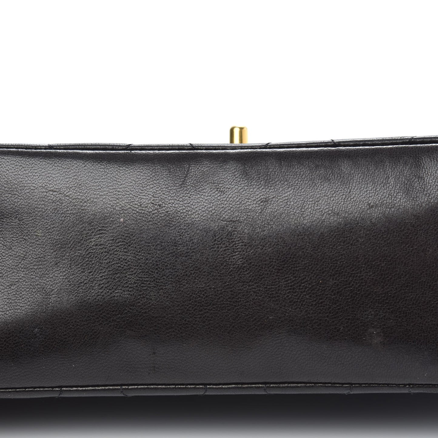 Lambskin Quilted Small Single Flap Black