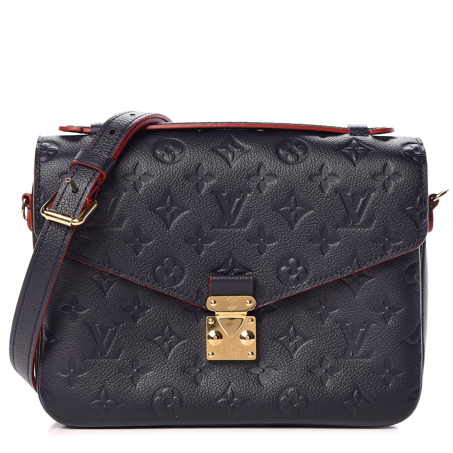 Empreinte Pochette Metis Marine Rouge