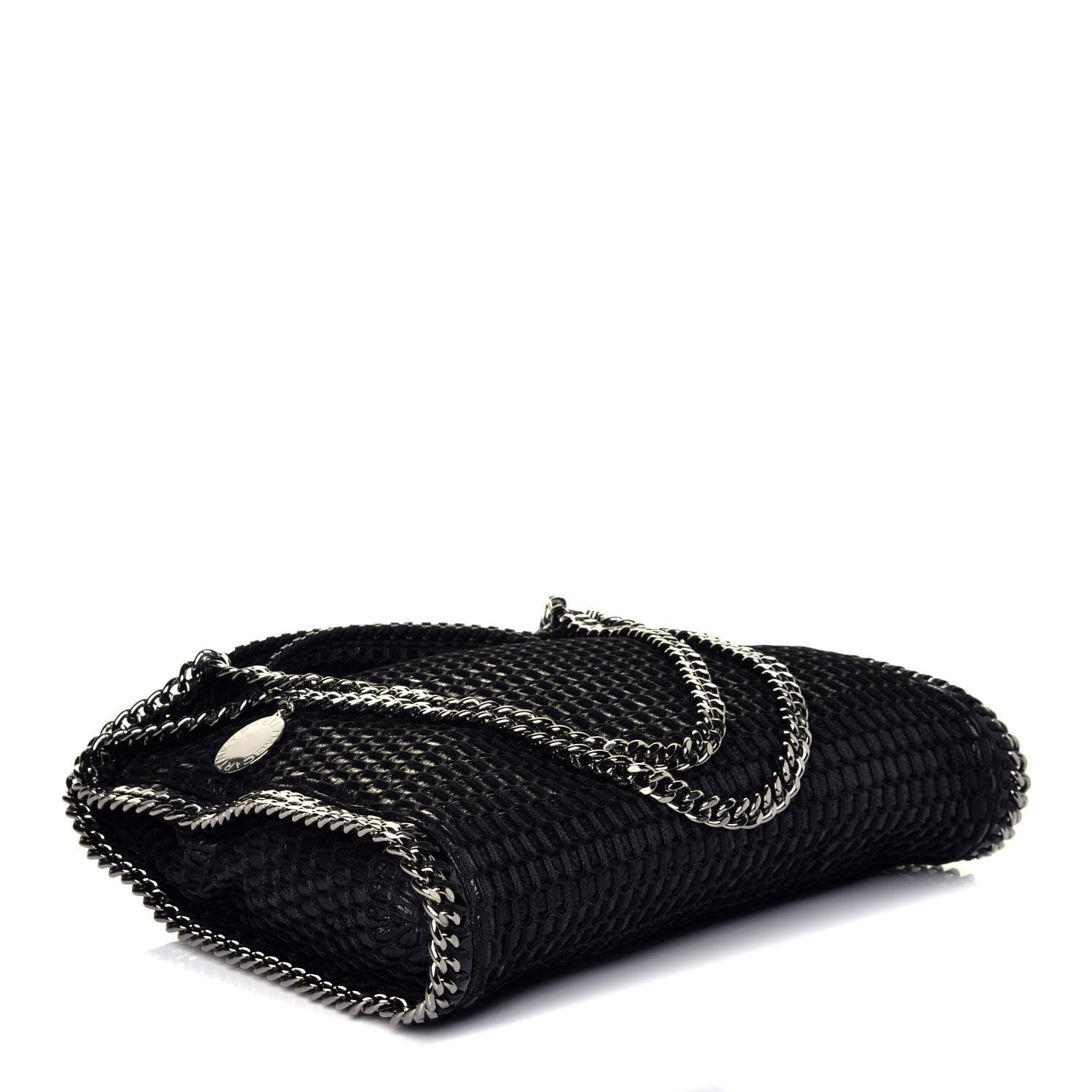 Stella McCartney Patent Net Small Falabella Tote Black 4 of 8