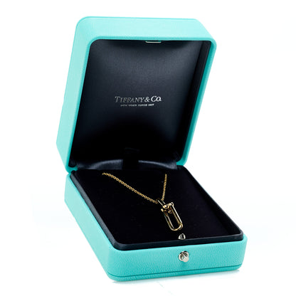 Tiffany 18K Yellow Gold HardWear Link Pendant Necklace 7 of 7
