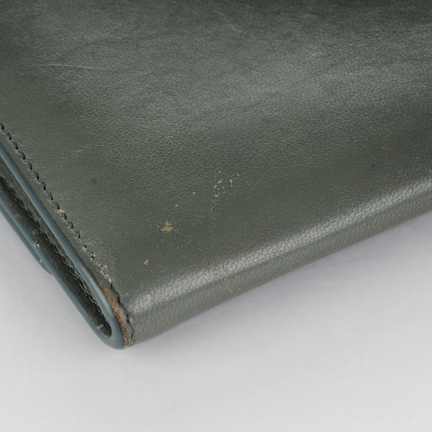 Lambskin Large Flap Wallet Almond