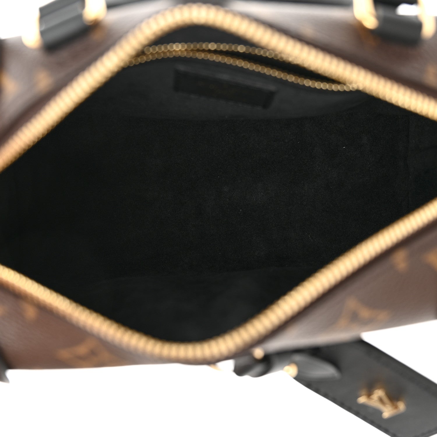 Louis Vuitton Monogram Petite Malle Souple Black 5 of 9