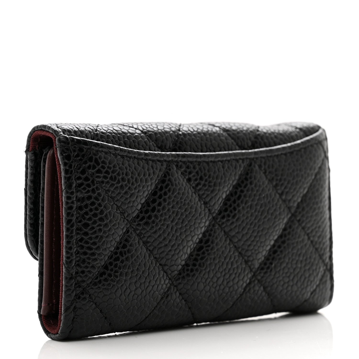Chanel Caviar Quilted 6 Key Holder Black 3 of 8