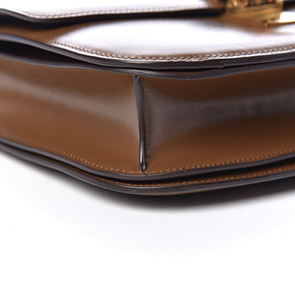 Celine Box Calfskin Medium Classic Box Flap Bag Camel 8 of 9