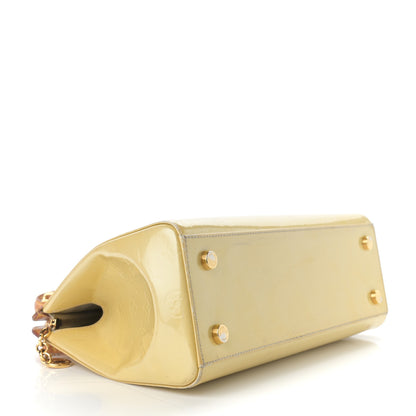 Louis Vuitton Vernis Brea MM Blanc Corail 4 of 14