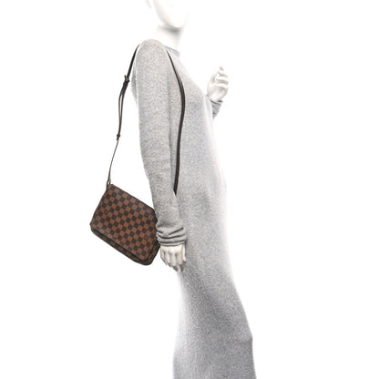 Louis Vuitton Damier Ebene Musette Tango Long Strap 2 of 10