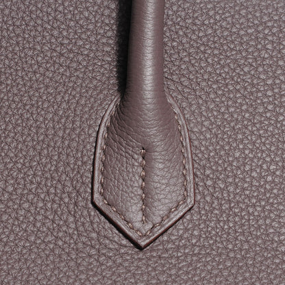 Hermes Togo Birkin 35 Etain 26 of 28