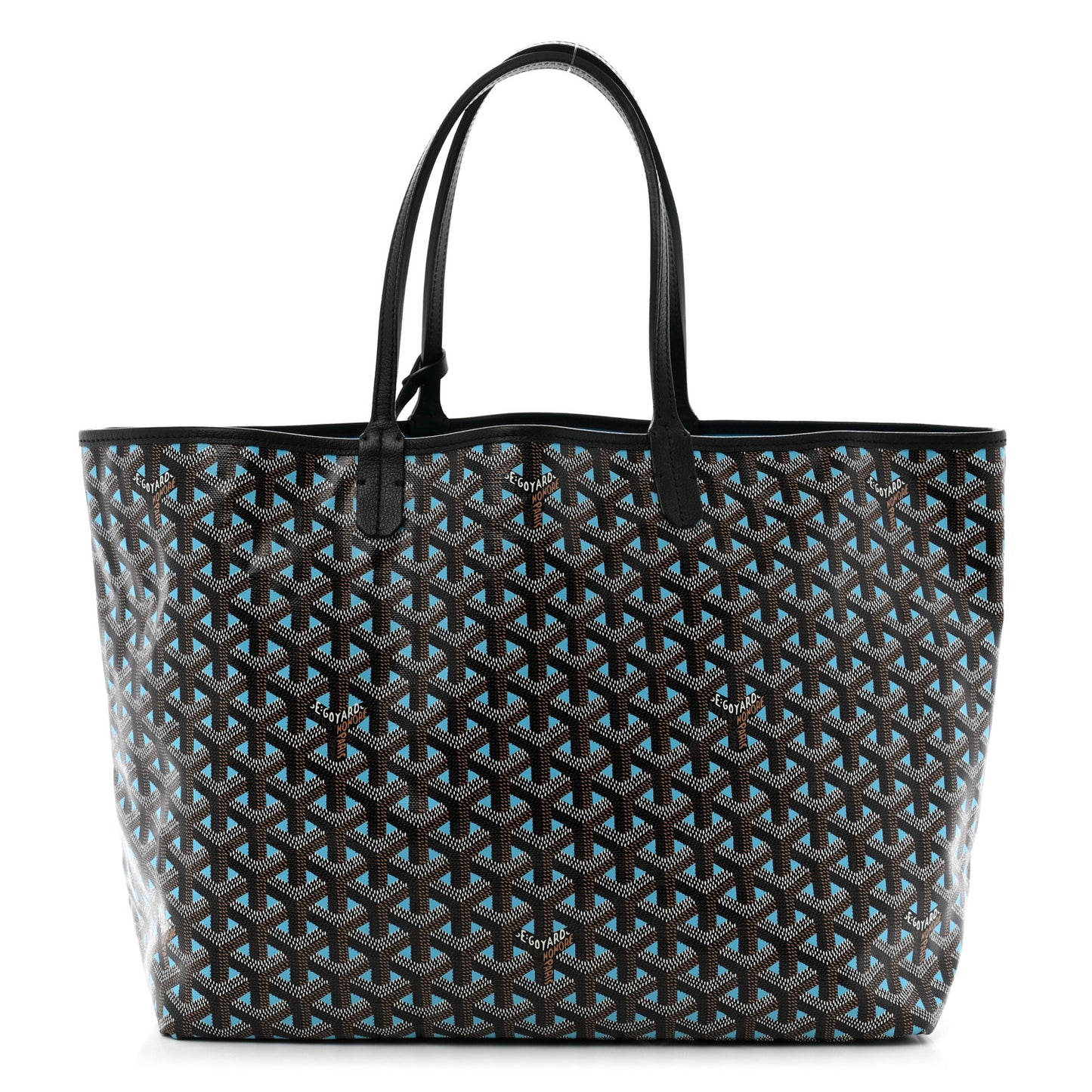 Goyardine Saint Louis Claire Voie PM Black Blue