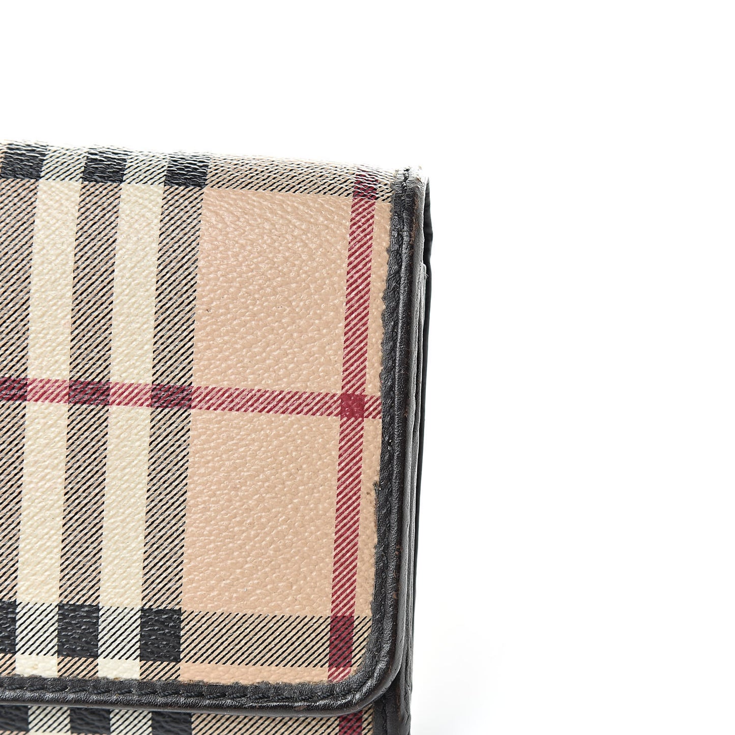 Haymarket Check Penrose Continental Wallet Chocolate