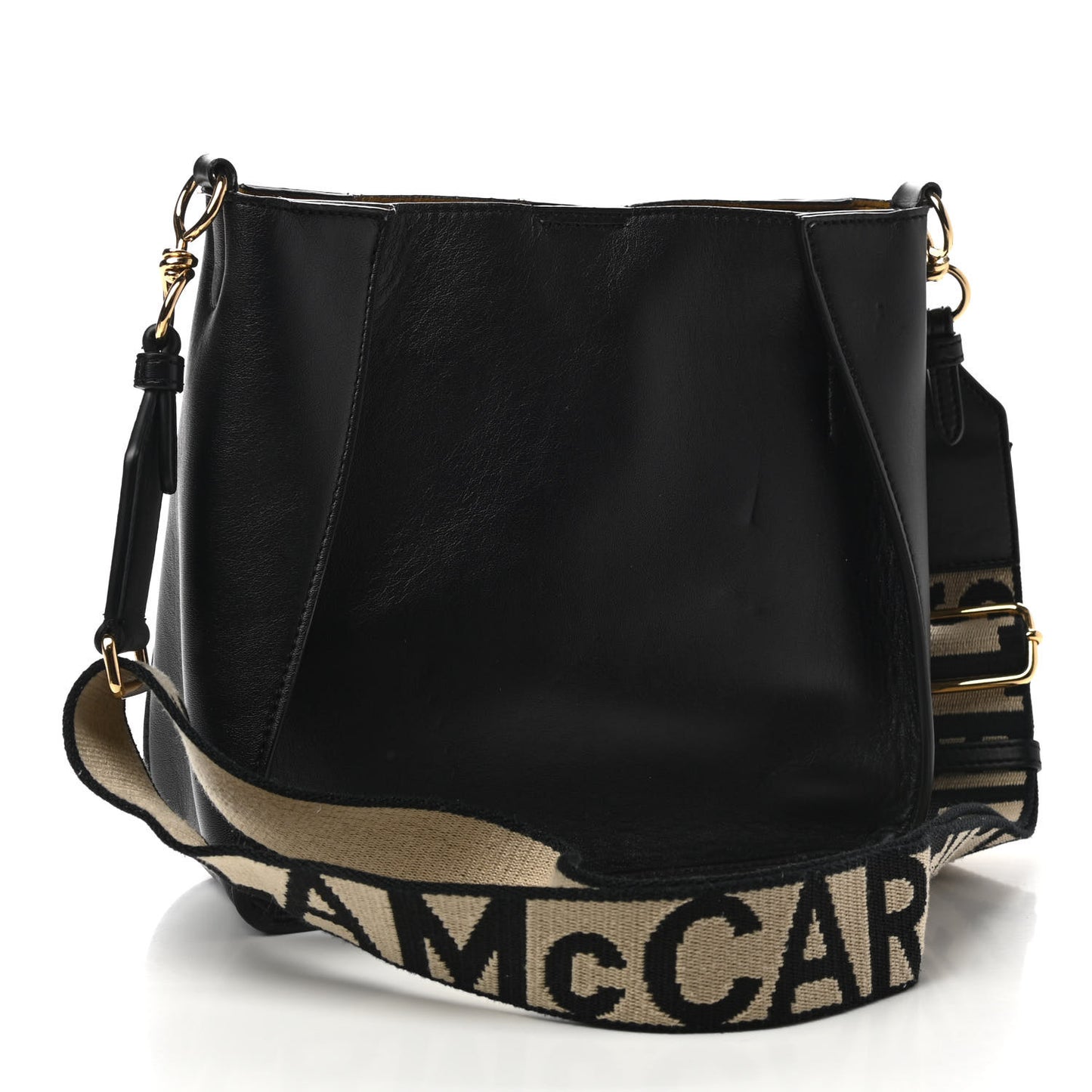 Eco Alter Nappa Perforated Logo Mini Crossbody Black