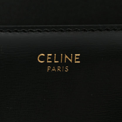 Celine Shiny Calfskin Small Triomphe Black 6 of 10