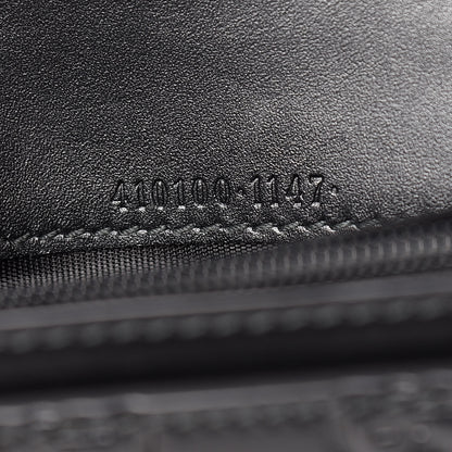 Gucci Guccissima Continental Flap Wallet Black 6 of 9