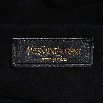 Saint Laurent Leather Vichy Large Downtown Black 7 of 8