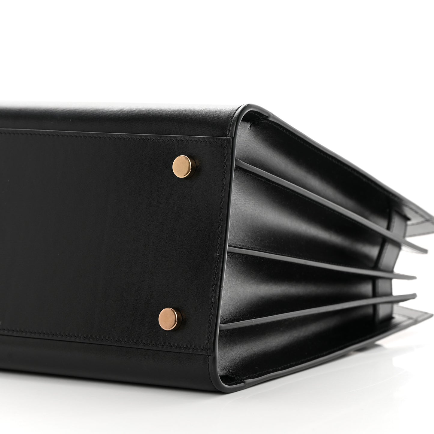 Calfskin Small Sac De Jour Black