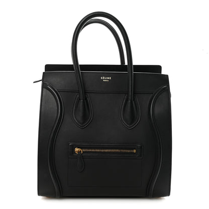 Celine Smooth Calfskin Mini Luggage Black 1 of 9