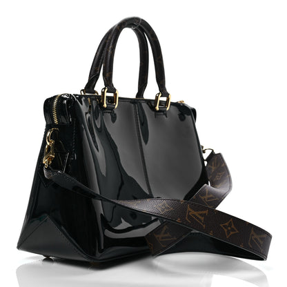 Louis Vuitton Patent Calfskin Miroir Tote Black 3 of 7